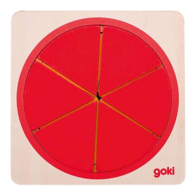 Puzzle stratificat Fractiile - OKEGOKI57737