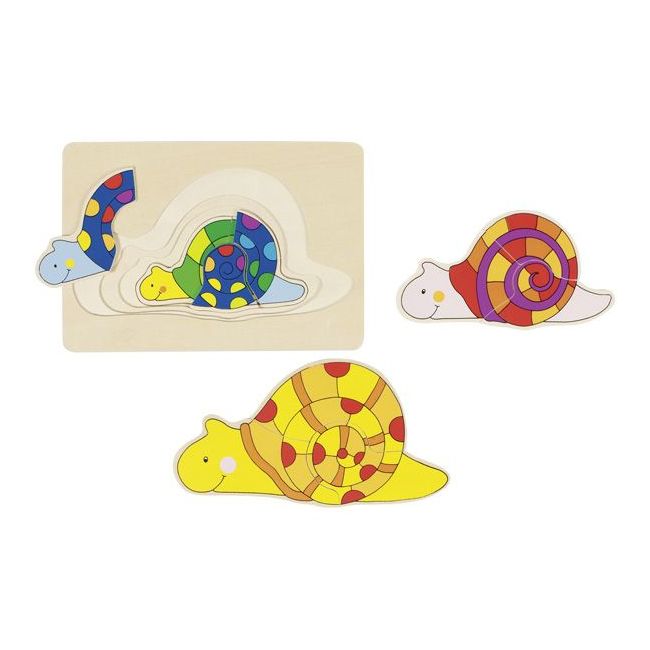 Puzzle stratificat Melcul - OKEGOKI57898