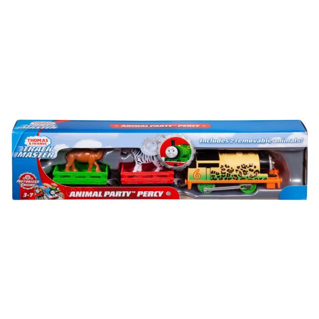 THOMAS LOCOMOTIVA PERCY ANIMAL PARTY MOTORIZATA CU 2 VAGOANE VIVMTFTF31_FXX56