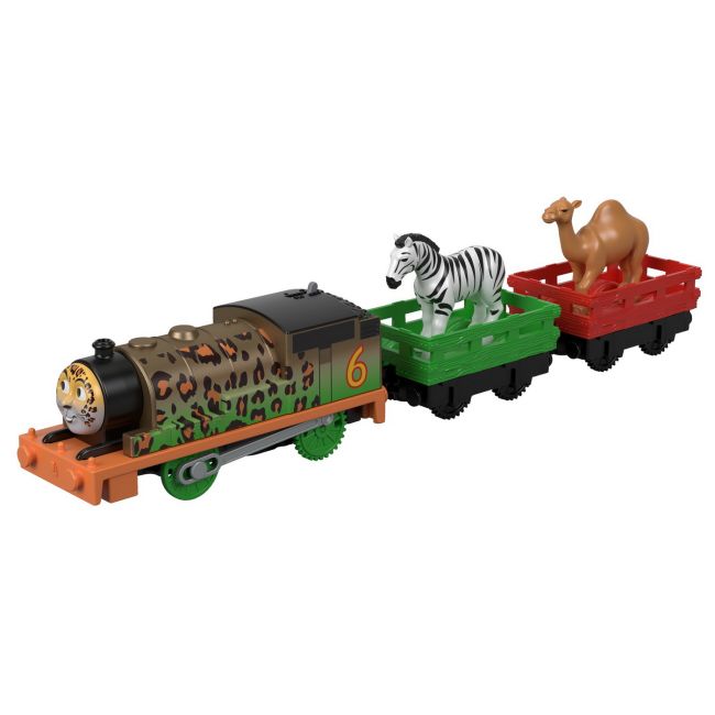 THOMAS LOCOMOTIVA PERCY ANIMAL PARTY MOTORIZATA CU 2 VAGOANE VIVMTFTF31_FXX56
