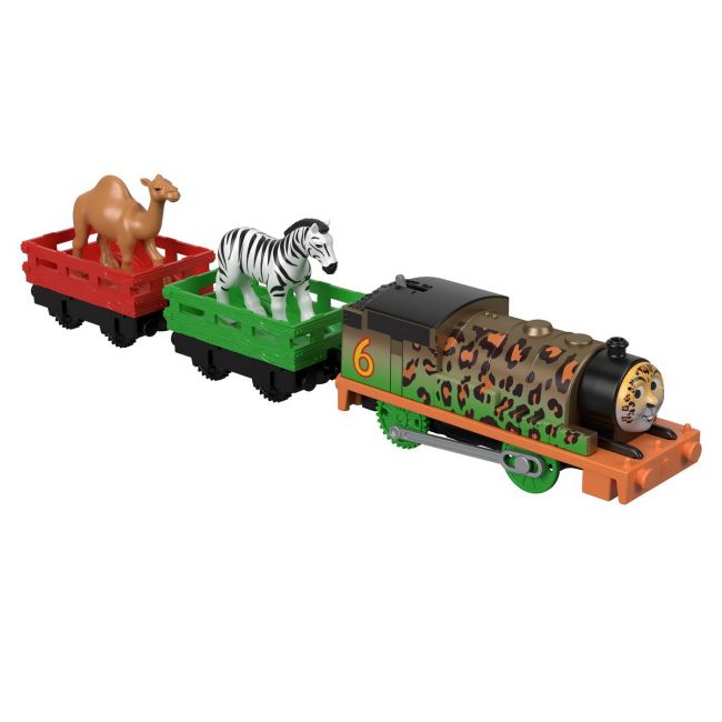 THOMAS LOCOMOTIVA PERCY ANIMAL PARTY MOTORIZATA CU 2 VAGOANE VIVMTFTF31_FXX56