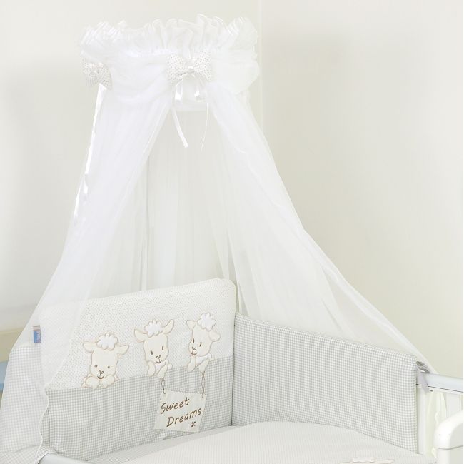 Baldachin Din Tul, Sweet Dreams Alb, 600x160 Cm Pjb66112