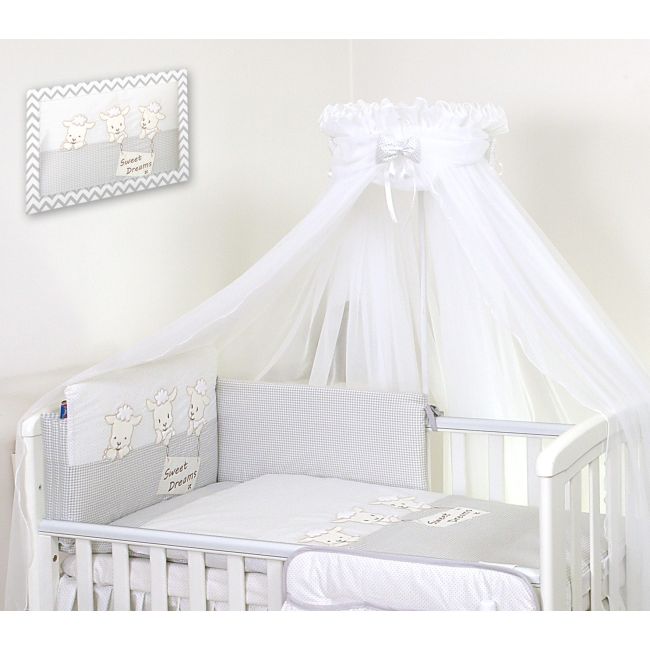Baldachin Din Tul, Sweet Dreams Alb, 600x160 Cm Pjb66112