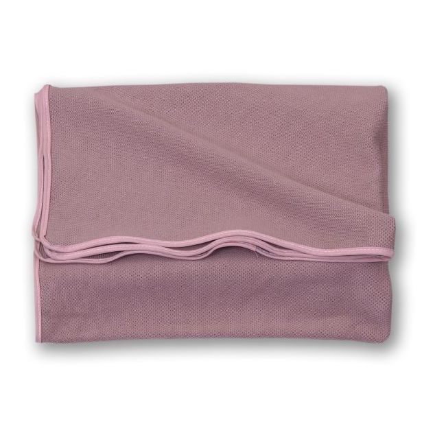 Amy - Paturica Pure Tricotata Din Bumbac, 110x72 Cm, Rose Pjb806307
