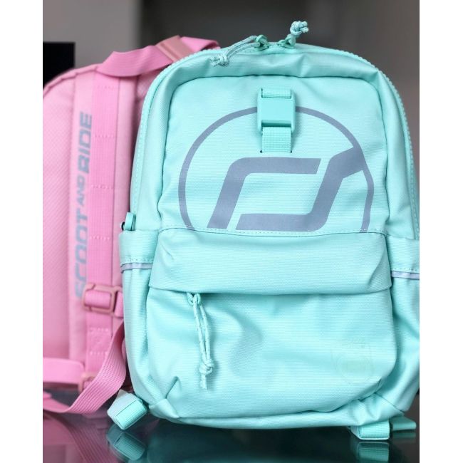 Rucsac Multifunctional Pentru Copii, Rucsac De Mana, Spate Sau Atasabil La Trotineta - Kiwi, 1-5 Ani, 9l Pjb96448