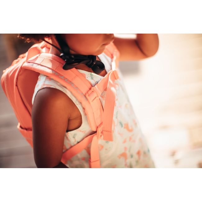 Rucsac Multifunctional Pentru Copii, Rucsac De Mana, Spate Sau Atasabil La Trotineta - Peach, 1-5 Ani, 9l Pjb96447