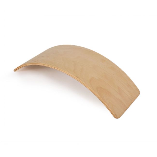 Balance Board - Placa De Echilibru Din Lemn Natur Pentru Copii, Meowbaby Pjb89941
