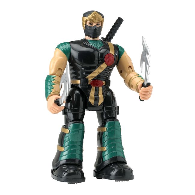 Figurina ninja cu accesorii