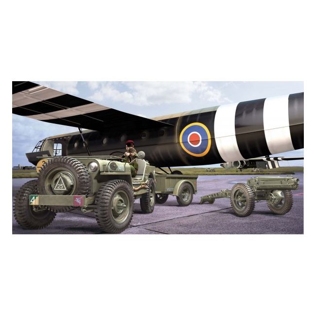 Kit constructie Airfix Jeep Willys MB  - SOLAF55117