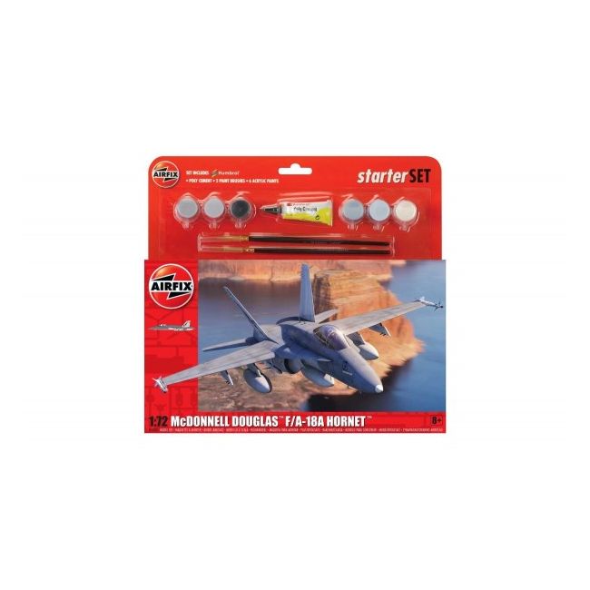Kit constructie Airfix McDonnell Douglas F-18A Hornet - SOLAF55313
