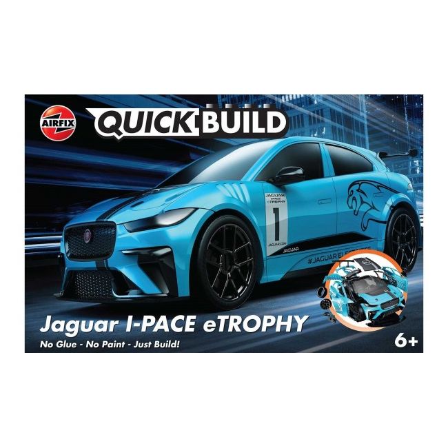 Kit constructie Airfix QUICK BUILD Jaguar I-PACE eTROPHY - SOLAFJ6033