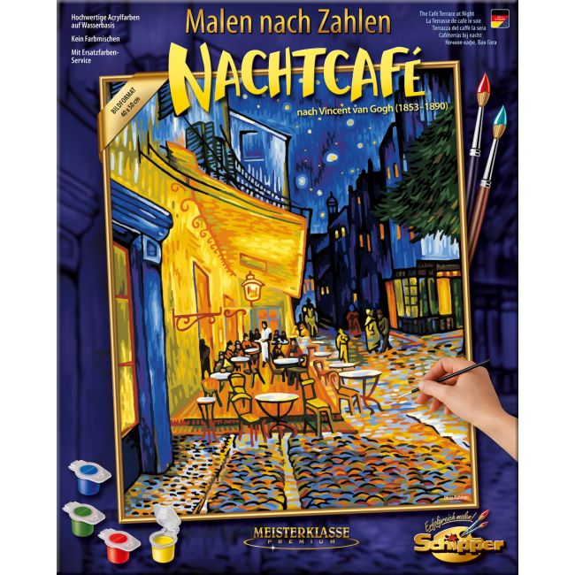 KIT PICTURA PE NUMERE SCHIPPER CAFE TERRACE VAN GOGH VIV609130359