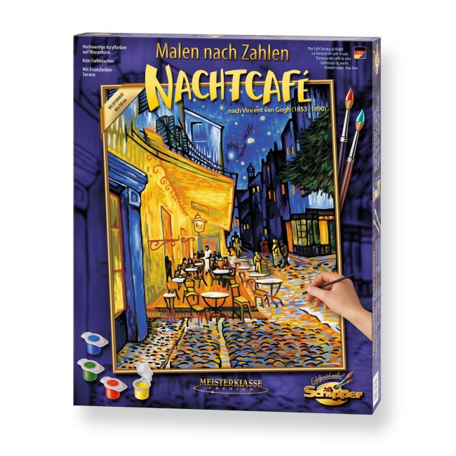 KIT PICTURA PE NUMERE SCHIPPER CAFE TERRACE VAN GOGH VIV609130359
