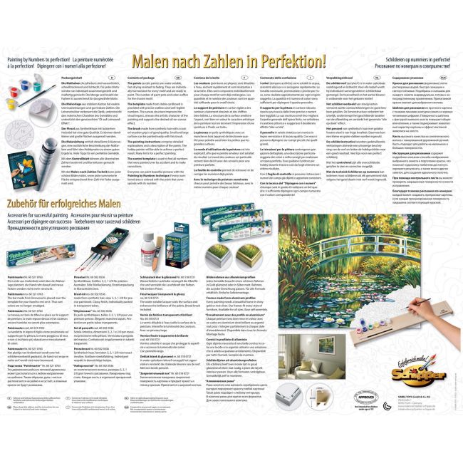 KIT PICTURA PE NUMERE SCHIPPER HELESTEU PLIN CU NUFERI VIV609130620