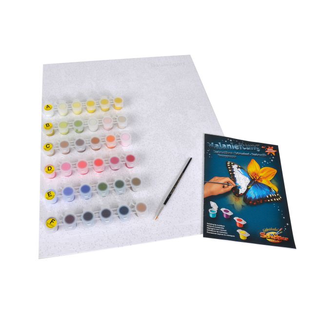 KIT PICTURA PE NUMERE SCHIPPER VAZA CU FLORI VIV609130790