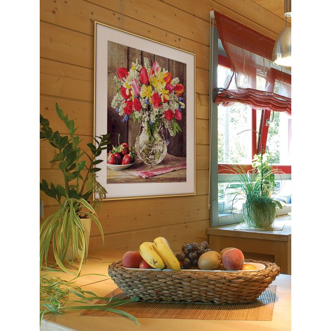 KIT PICTURA PE NUMERE SCHIPPER VAZA CU FLORI VIV609130790