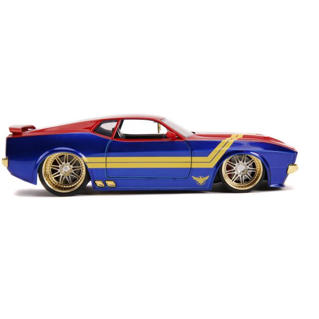 MASINUTA METALICA CAPTAIN MARVEL 1973 FORD MUSTANG MACH 1 SCARA 1 LA 24 VIV253225009