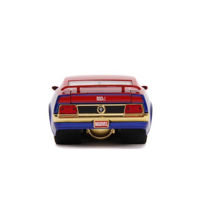 MASINUTA METALICA CAPTAIN MARVEL 1973 FORD MUSTANG MACH 1 SCARA 1 LA 24 VIV253225009