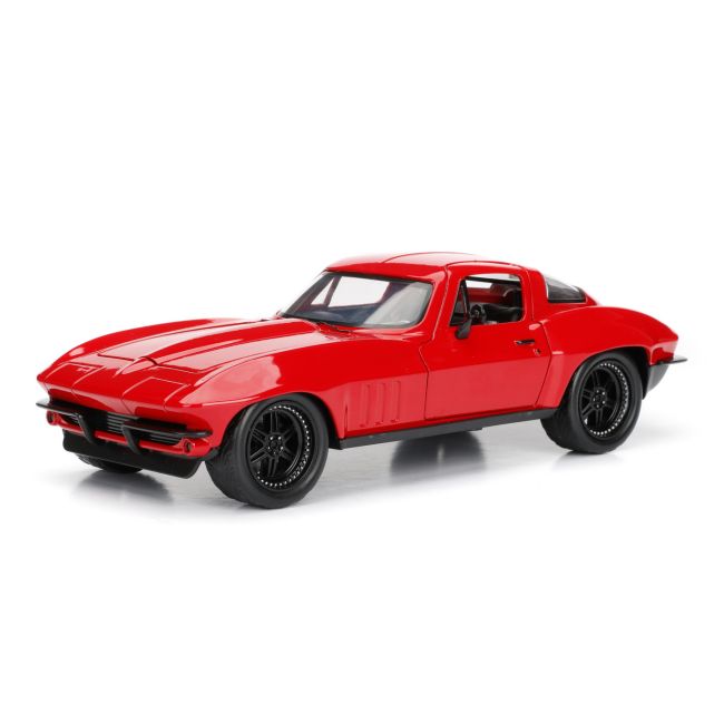 MASINUTA METALICA FAST AND FURIOUS 1966 CHEVY CORVETTE SCARA 1 LA 24 VIV253203010