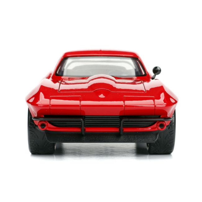 MASINUTA METALICA FAST AND FURIOUS 1966 CHEVY CORVETTE SCARA 1 LA 24 VIV253203010
