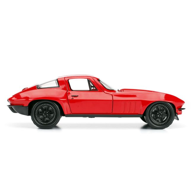 MASINUTA METALICA FAST AND FURIOUS 1966 CHEVY CORVETTE SCARA 1 LA 24 VIV253203010