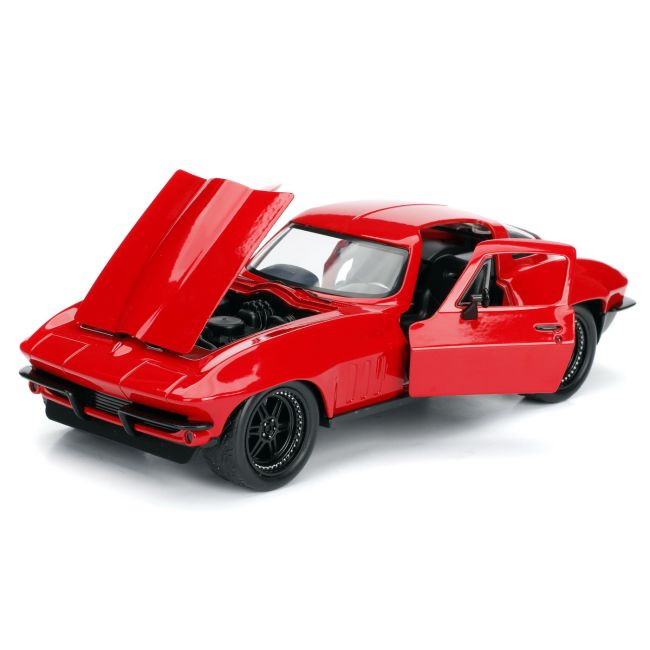 MASINUTA METALICA FAST AND FURIOUS 1966 CHEVY CORVETTE SCARA 1 LA 24 VIV253203010