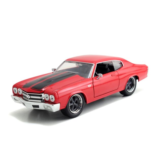 MASINUTA METALICA FAST AND FURIOUS 1970 CHEVY CHEVELLE SCARA 1 LA 24 VIV253203009