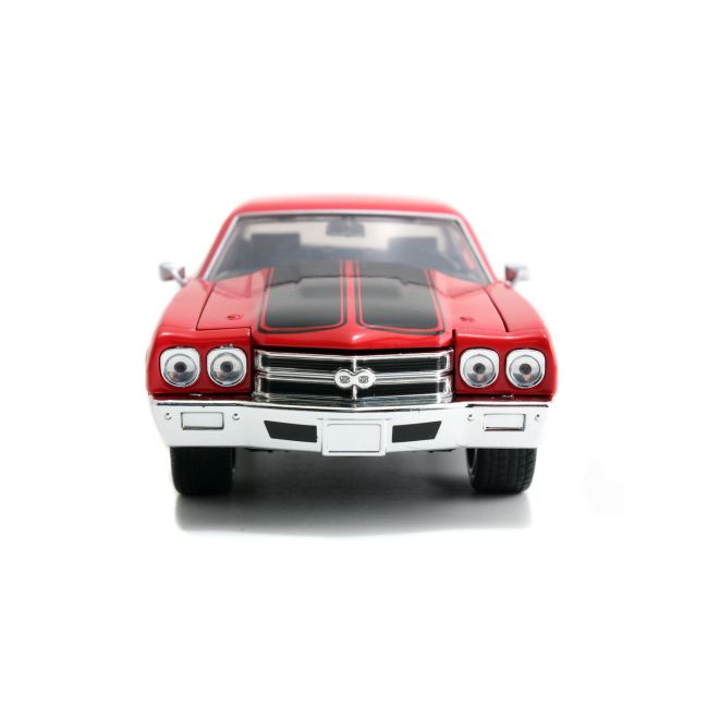 MASINUTA METALICA FAST AND FURIOUS 1970 CHEVY CHEVELLE SCARA 1 LA 24 VIV253203009