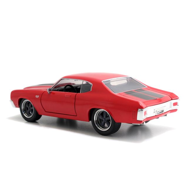 MASINUTA METALICA FAST AND FURIOUS 1970 CHEVY CHEVELLE SCARA 1 LA 24 VIV253203009