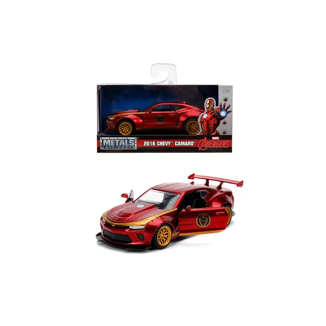 MASINUTA METALICA IRON MAN 2016 CHEVY CAMARO SS SCARA 1 LA 32 VIV253222003