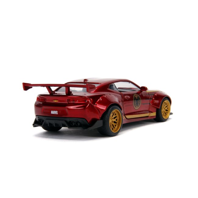 MASINUTA METALICA IRON MAN 2016 CHEVY CAMARO SS SCARA 1 LA 32 VIV253222003