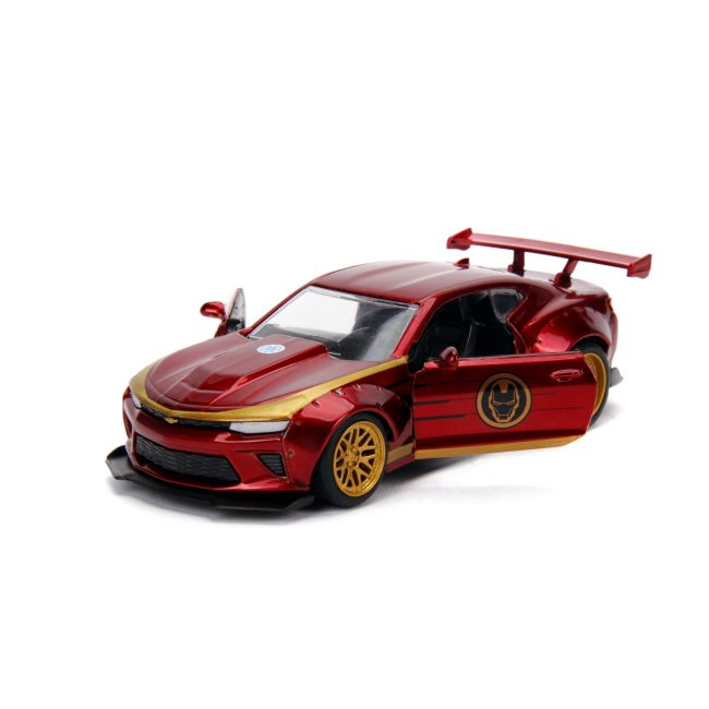 MASINUTA METALICA IRON MAN 2016 CHEVY CAMARO SS SCARA 1 LA 32 VIV253222003