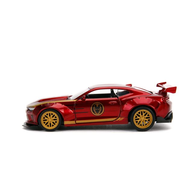 MASINUTA METALICA IRON MAN 2016 CHEVY CAMARO SS SCARA 1 LA 32 VIV253222003