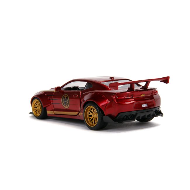 MASINUTA METALICA IRON MAN 2016 CHEVY CAMARO SS SCARA 1 LA 32 VIV253222003