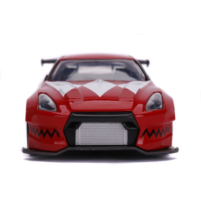 MASINUTA METALICA POWER RANGERS 2009 NISSAN GT-R R35 SCARA 1 LA 32 VIV253252009