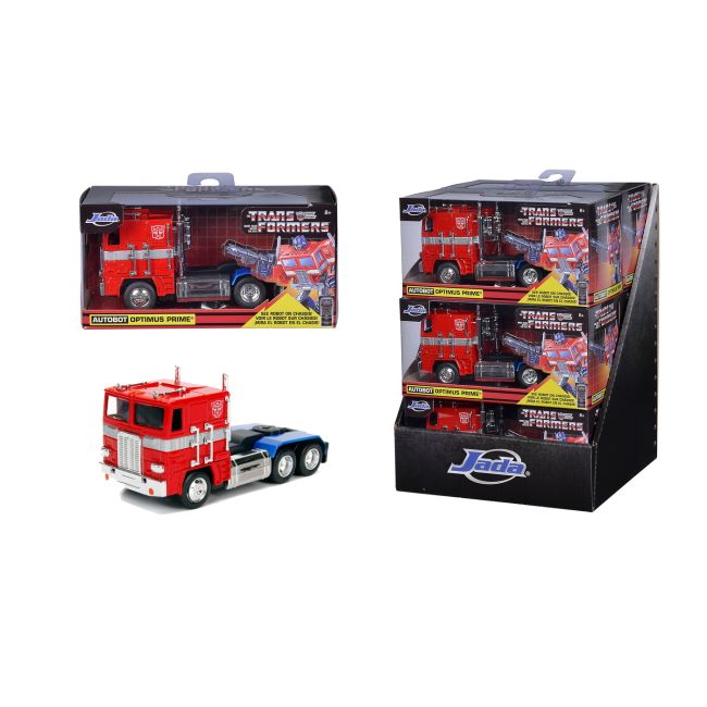 MASINUTA METALICA TRANSFORMERS  G1 OPTIMUS PRIME SCARA 1 LA 32 VIV253112004