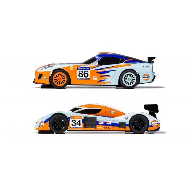 Pista masinute Gulf Racing 484 cm traseu masinute Gulf LMP vs GT Gulf - SOLSXC1384P