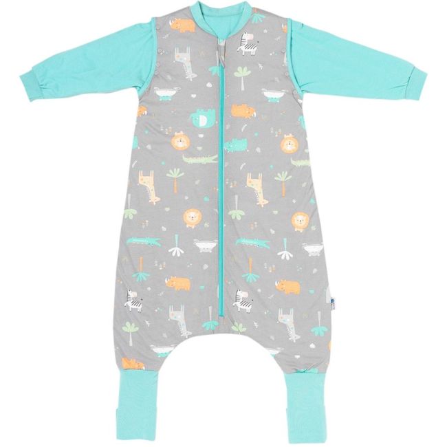 Sac de dormit cu picioruse si maneca lunga detasabila Safari 3-4 ani 2.5 Tog BBXROM924-25FSN