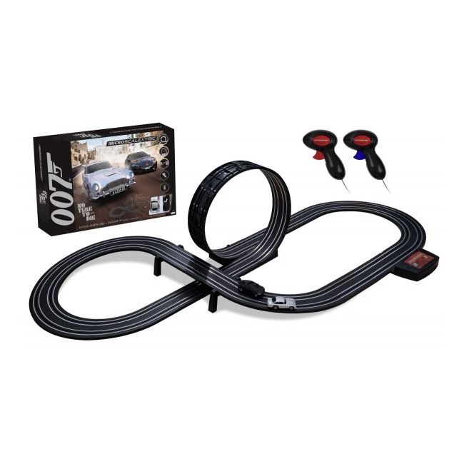 Set pista Micro Scalextric James Bond No Time To Die traseu 408 cm - SOLSXG1161M