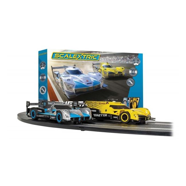 Set pista si masinute Scalextric Ginetta Racers traseu pista 484 cm - SOLSXC1412P
