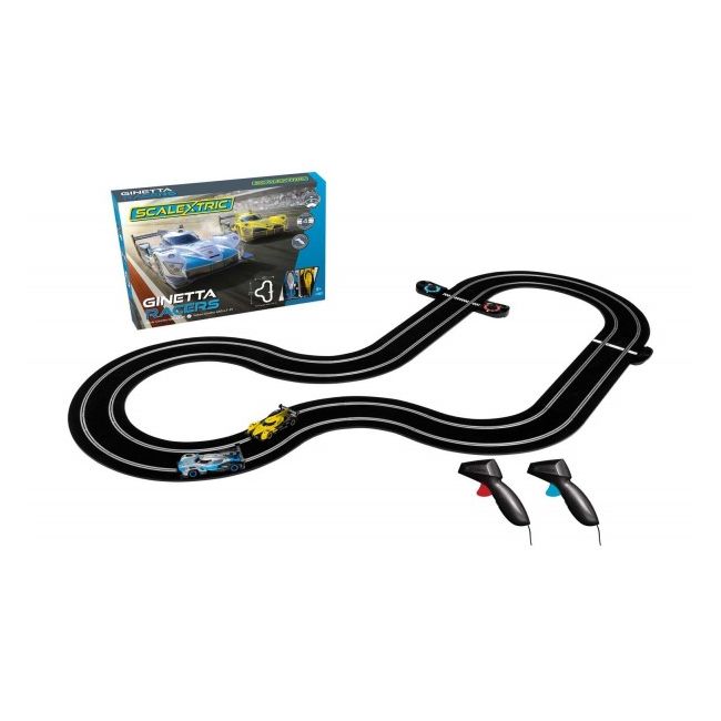 Set pista si masinute Scalextric Ginetta Racers traseu pista 484 cm - SOLSXC1412P