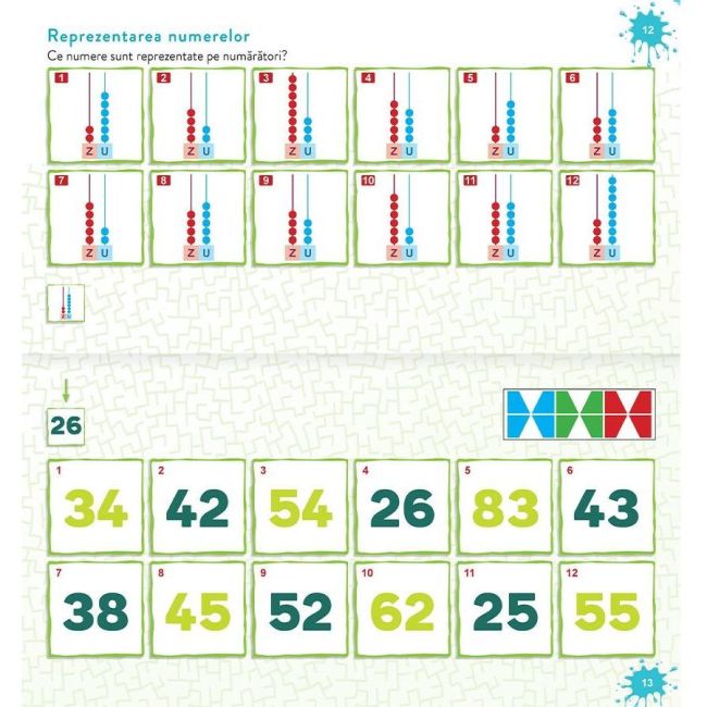 Joc educativ LUK, Matematica Distractiva, exercitii distractive de matematica, varsta 6 ani Editura Kreativ EK6141 BBJEK6141_Initiala