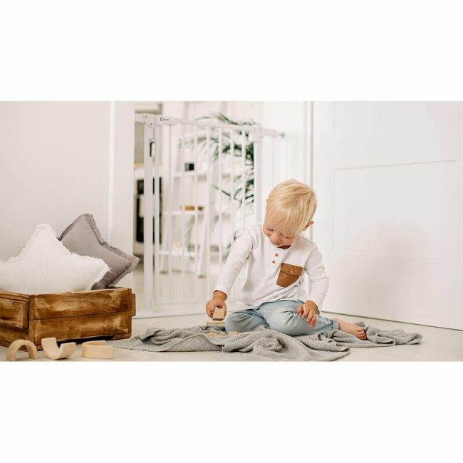 Lionelo - Poarta siguranta Truus Slim LED, Grey BYNLO-TRUUS_SLIM_LED_GREY