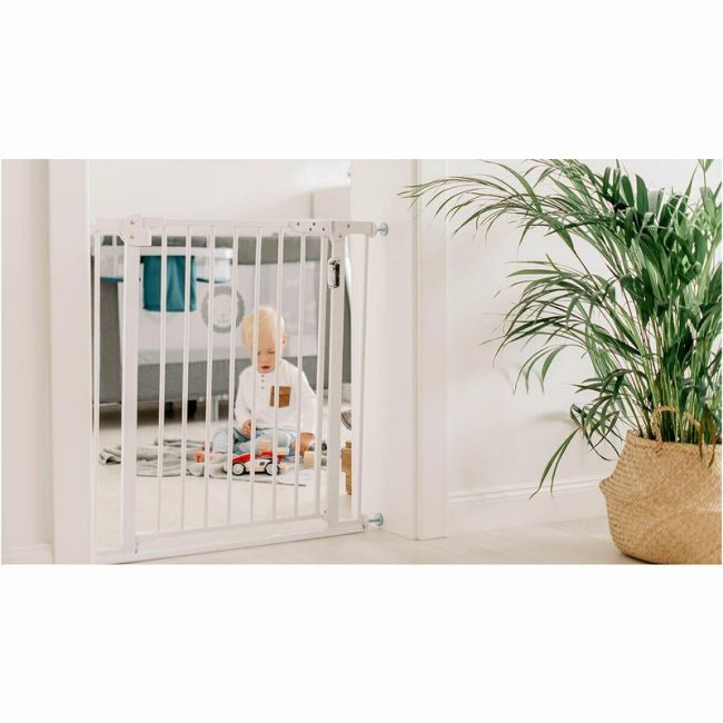 Lionelo - Poarta siguranta Truus Slim LED, Grey BYNLO-TRUUS_SLIM_LED_GREY