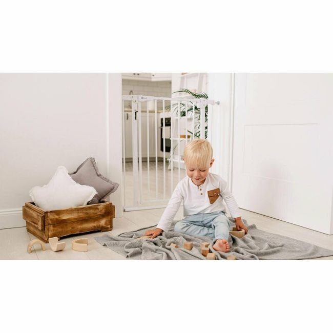 Lionelo - Poarta siguranta Truus Slim LED, White BYNLO-TRUUS_SLIM_LED_WHITE