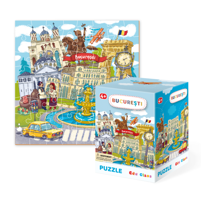 Puzzle - bucuresti (64 piese)