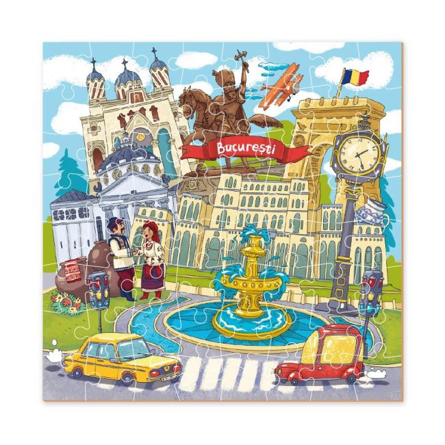 Puzzle - bucuresti (64 piese)