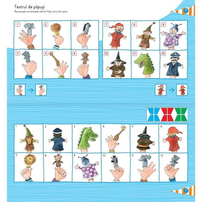 Set joc educativ LUK, varsta 5 ani, Matematica, limba romana, logica si creativitate Editura Kreativ EK6151 BBJEK6151_Initiala