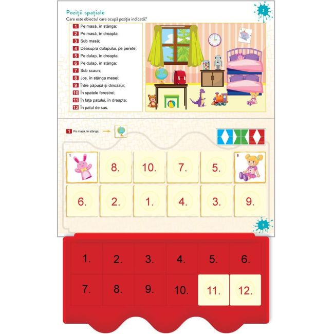 Set joc educativ LUK, varsta 5 ani, Matematica, limba romana, logica si creativitate Editura Kreativ EK6151 BBJEK6151_Initiala