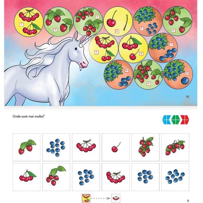 Set joc educativ LUK, varsta 5 ani, Matematica, limba romana, logica si creativitate Editura Kreativ EK6151 BBJEK6151_Initiala